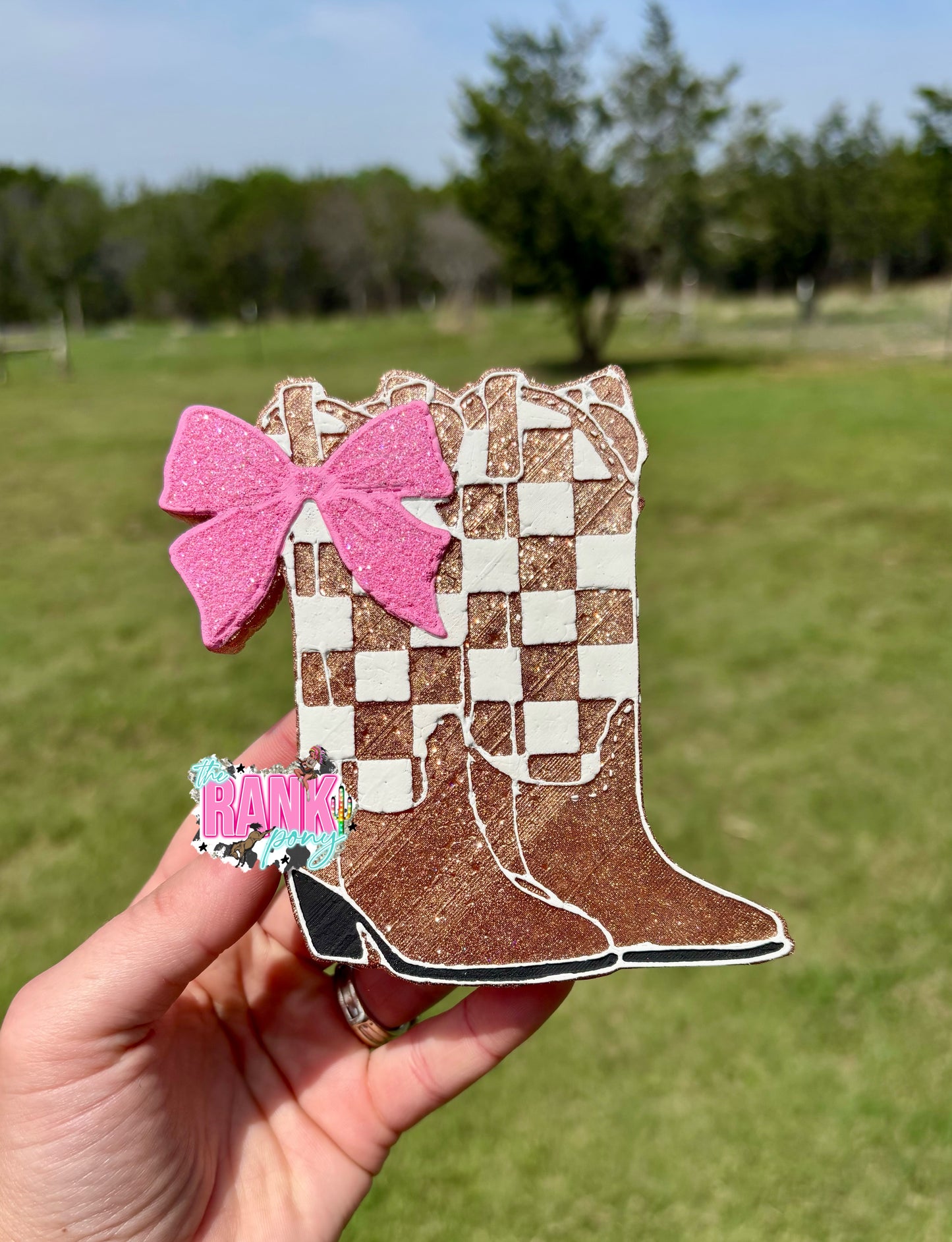Checkered Boots