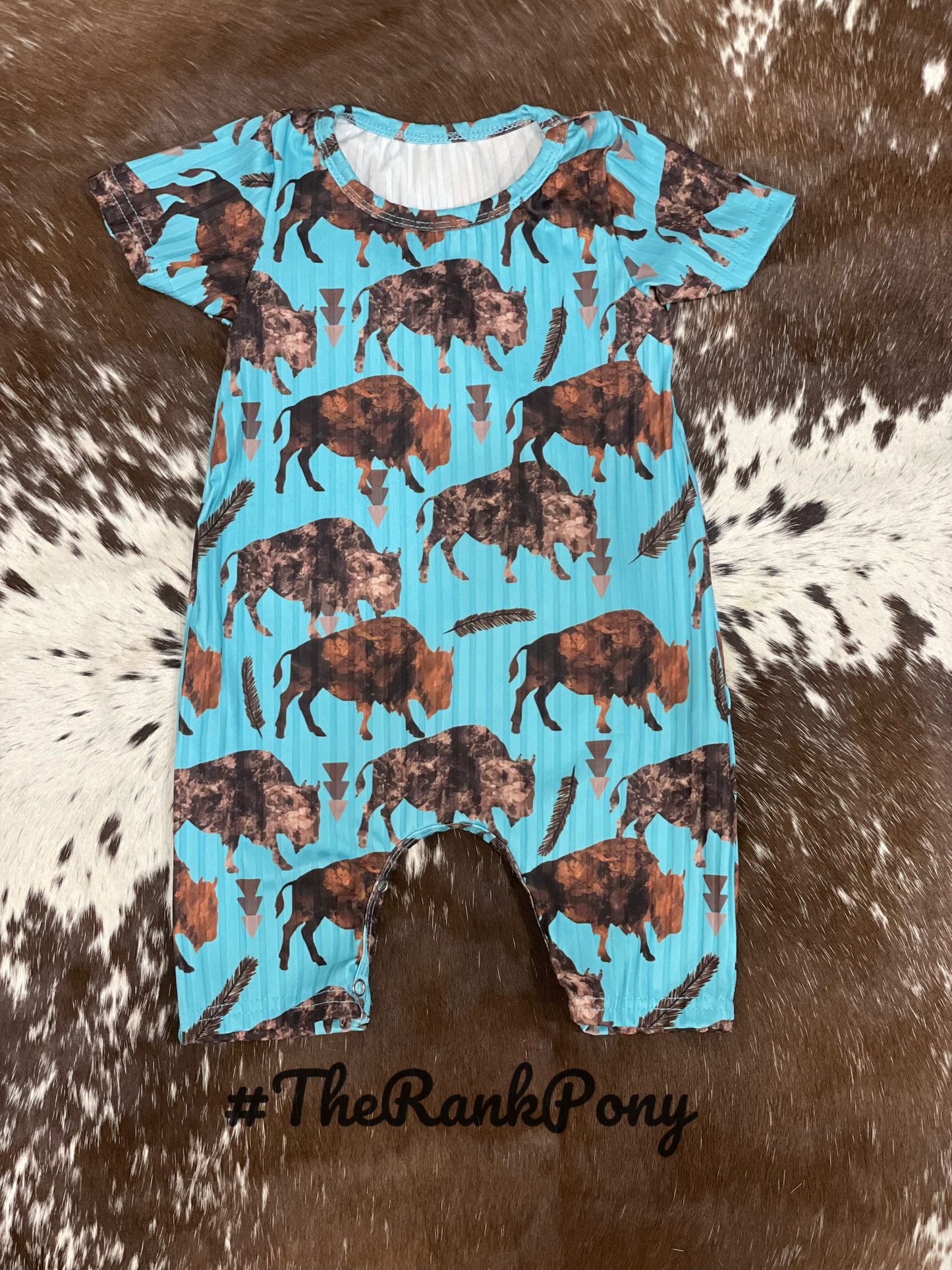 BF Buffalo Ribbed Romper